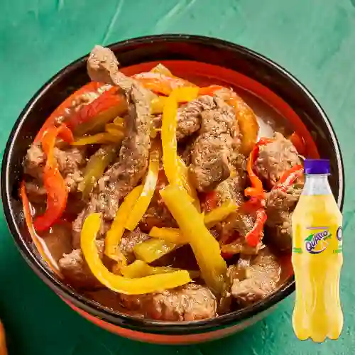 Combo Salteado de Res Combo + Quatro Original 400ML
