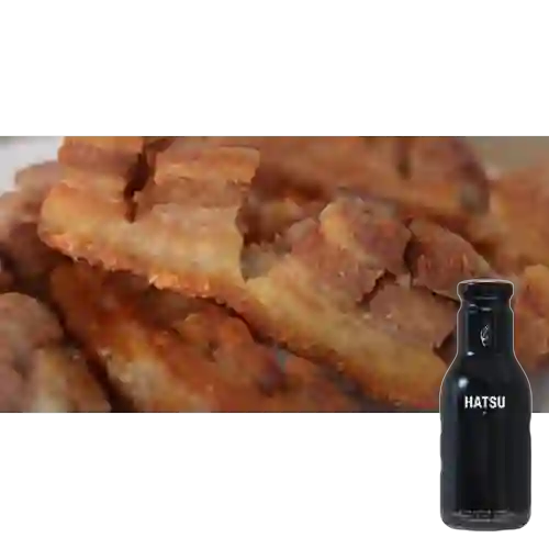 Combo Chicharrón X2 con Hogao + Hatsu Negro 400ml