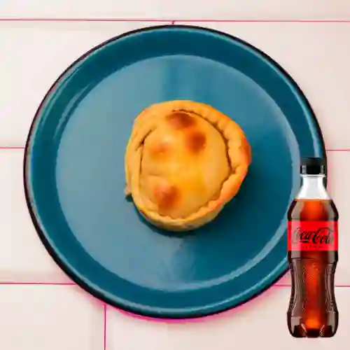 Combo Empanada Jamón y Queso + Coca-Cola ZERO 400ml