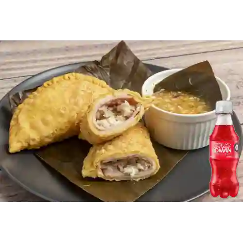 Combo Empanada D’ Cordón Blue +Kola Román Orig 250ML