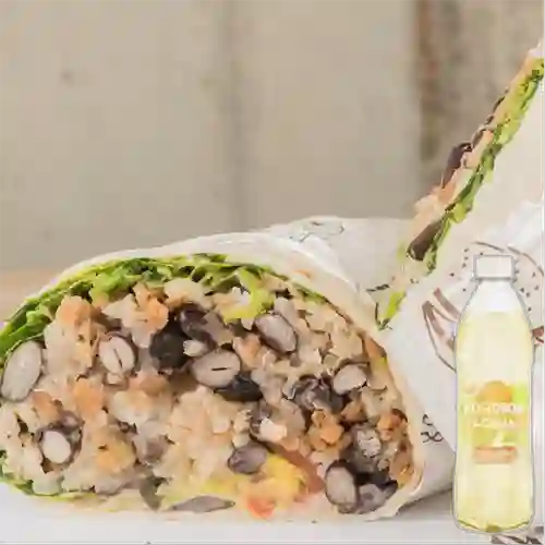 Combo Burrito + Acqua Frutos Citricos 500 ml