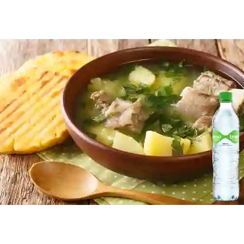 Combo Caldo de Costilla + Brisa Con Gas 600ML