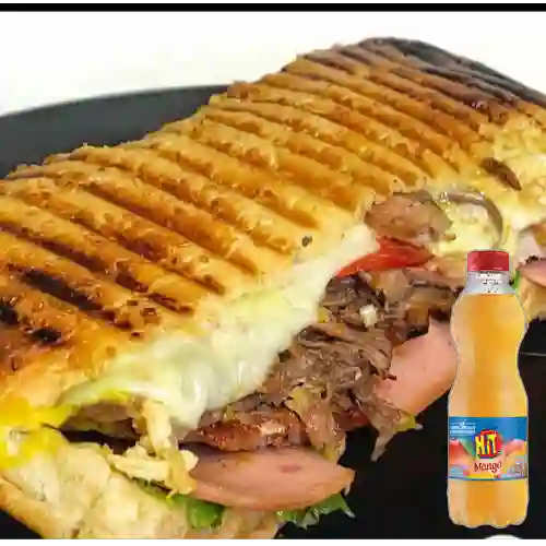 Combo Sandwich de Cerdo + Hit Mango 500 ml
