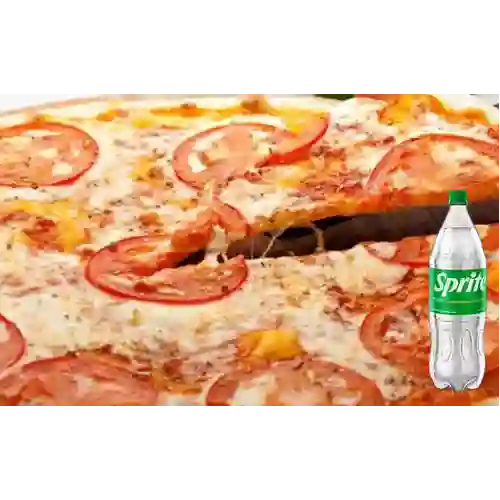 Combo Pizza Extra Grande 10P + Sprite Original 1.5Lt