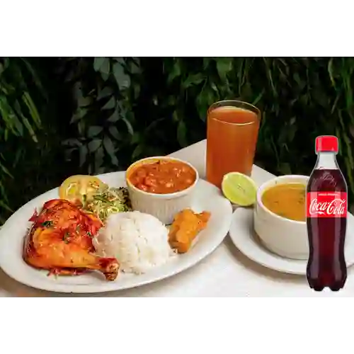 Combo Almuerzo Ejecutivo +Cocacola Orig 400ml