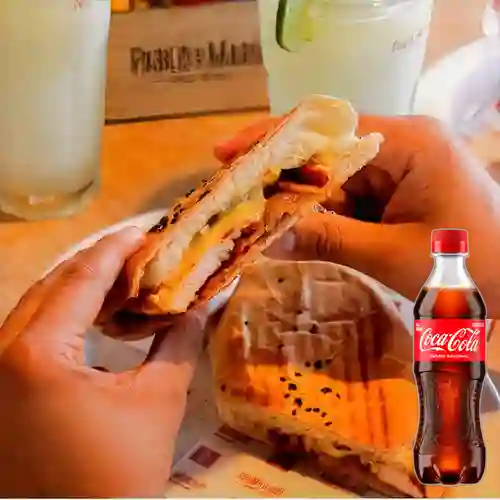 Sándwich c/ Pechuga de Pollo +Cocacola Org 400ml