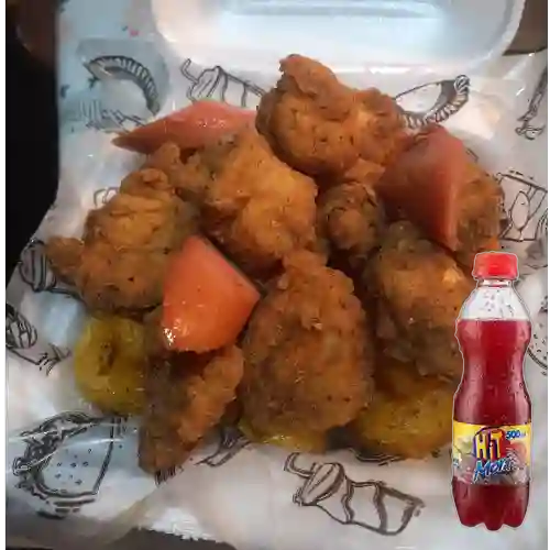 Combo Palomitas de Pollo + Hit Mora 500 ml