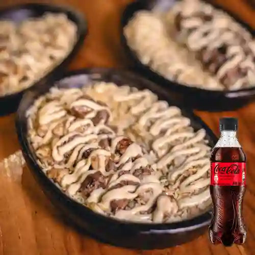 Combo Chuzo Desgranado Mixto +Cocacola S/az 400ml