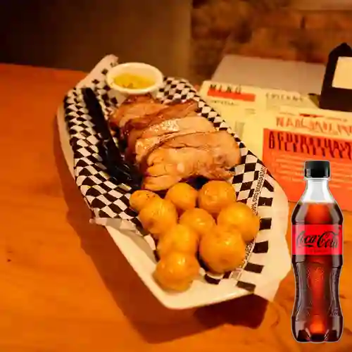 Combo Costillas Nación + Coca-Cola ZERO 400ml