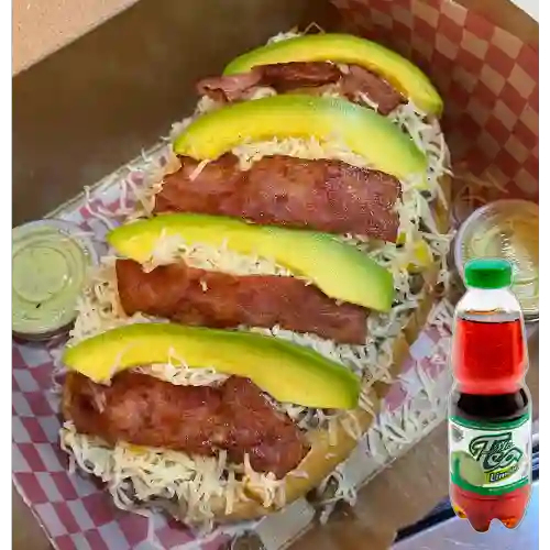 Combo Pepito de Carne + Mr Tea Limon 600ml