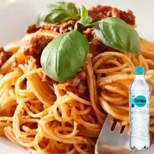 Combo Bolognesa + Brisa Sin Gas 600ML