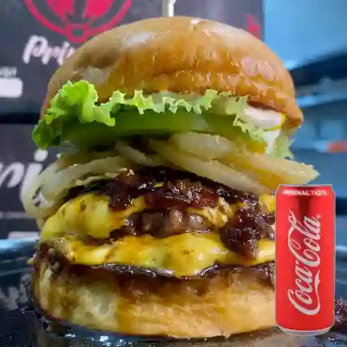 Combo Hamburguesa Master 2.4 +Cocacola Orig 254ml