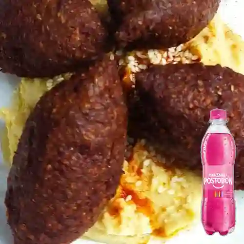 Combo Hummus 250G + Kibbe X3 + Manzana 400 ml