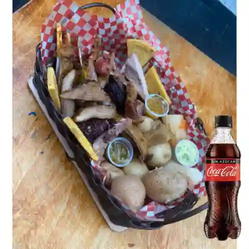 Picada Personal 6 Carnes +CocaCola S/az 250ml