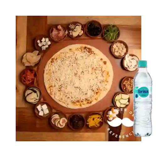 Combo Especial con Todo Porción + Brisa Sin Gas 600ML