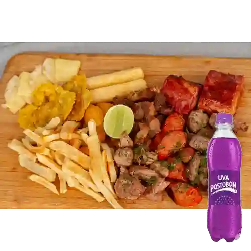 Combo Picada Personal + Postobon Uva 400 ml