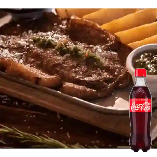 Combo Churrasco. + Coca-Cola Sabor Original 400 ml