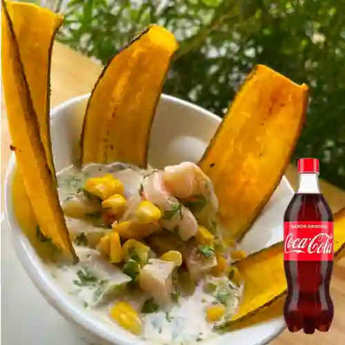 Combo Ceviche Nippon + Coca-cola 350