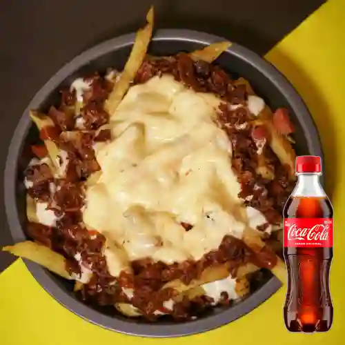 Combo Bacon Cheese Pequeñas +Cocacola Orig 400ml
