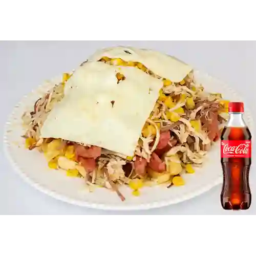 Combo Mazorcada Gratinada + Coca Cola Original 400 ml