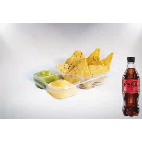 Combo Nachos + Coca Cola Sin Azúcar 600ML
