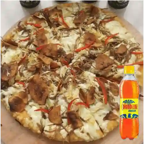 Combo Pizza Personal + Colombiana 400 ml