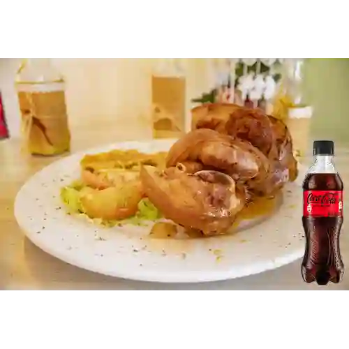 Combo Coditos de Cerdo 500 gr +Cocacola S/az 400ml