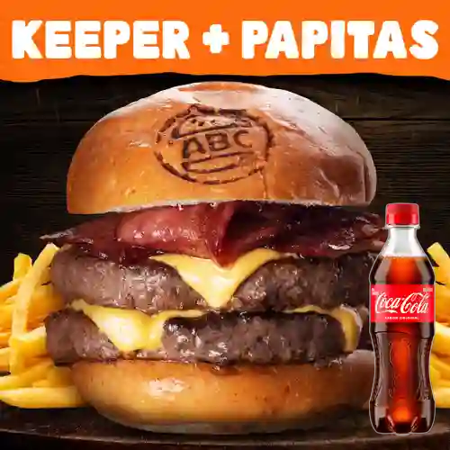 Cmb hmburgusa keeper+coca cola orgl400ml