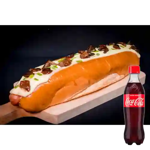 Combo Hot Dog Españolete 30cm +Cocacola Orig 400ml