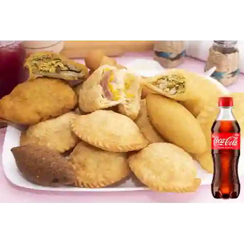 Combo Empanada Trifásica + Coca Cola Original 400 ml