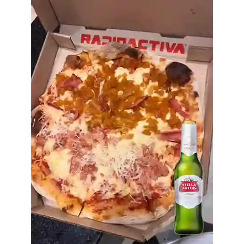 Combo Radio Slice + Cerveza Stella Artois Bot. 330ml