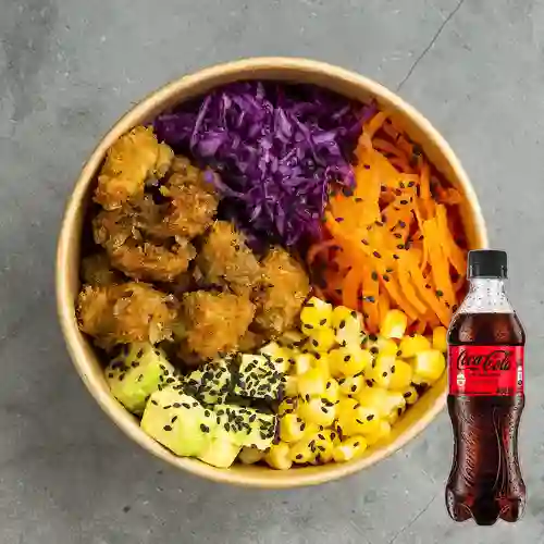 Combo Moa Poke Panko + Coca Cola Sin Azúcar 400 ml