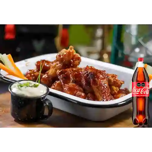 Combo Alitas X 16 + Coca Cola Original 1.5 l