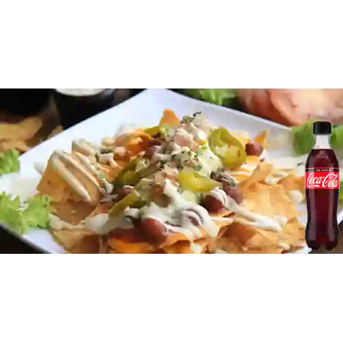 Combo Nachos + Coca-Cola Sin Azúcar 500 ml