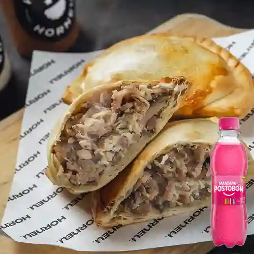 Combo Empanada Trigo Especial +Postobón Manzana 250ml