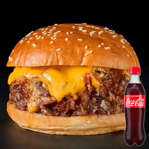 Combo Bacon Chips Burger +cocacola Orig 500