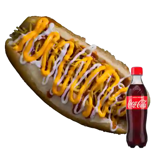 Americano c/ Queso personalizable +CocaCola Org 500ml