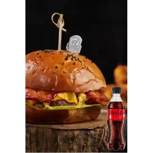 Combo Angus Certified Burger +Cocacola S/az 354 ml