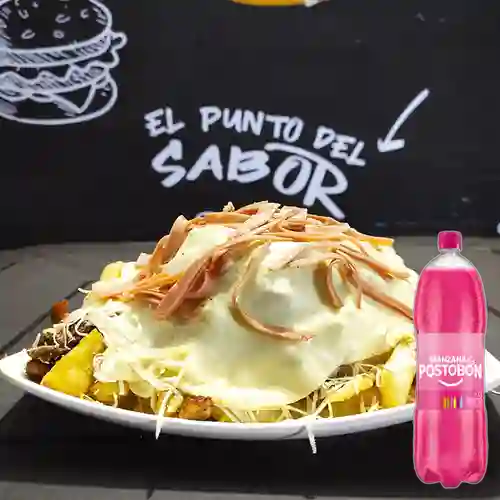 Combo Picada X 2 Especial + Postobón Manzana 2.5 l