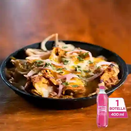 Combo Nachos Chili + Postobón Manzana 400 ml