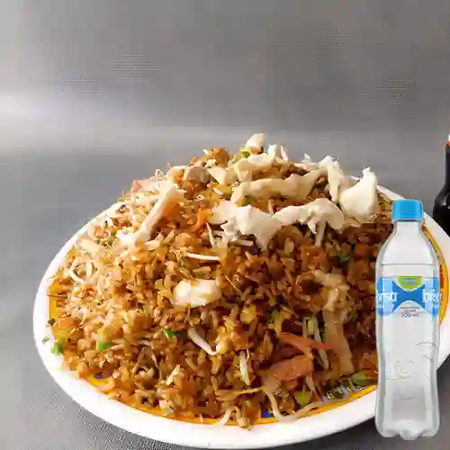 Combo Arroz Chino Especial + Brisa Sin Gas 600ML