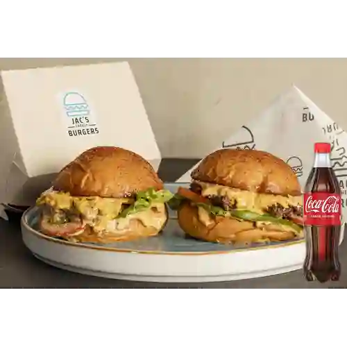 2x1cheese Burger +cocacola Orig 500ml
