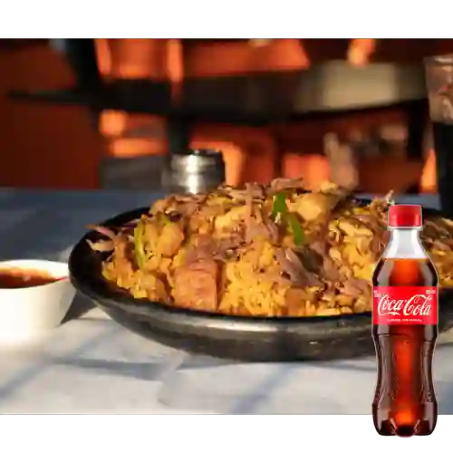 Combo Arroz Trifásico + Coca Cola Original 400 ml