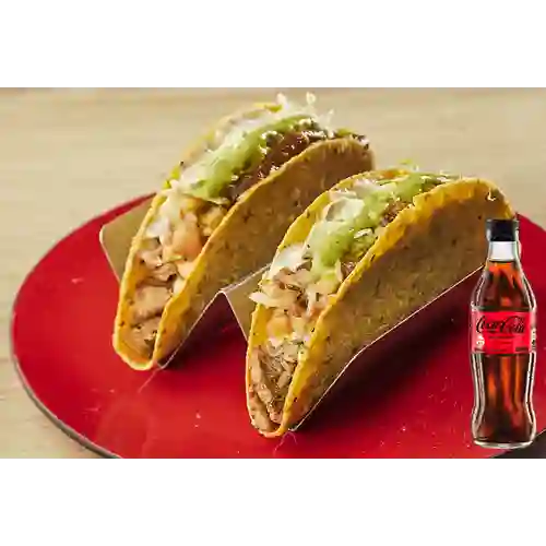 Combo Quesitaco de Birria + Coca Cola Sin Azúcar 300ML