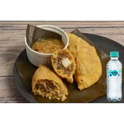 Combo Empanada D' Carne + Brisa Sin Gas 280ML