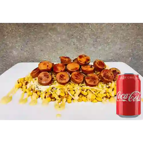 Combo Mazorcada de Chorizo +Cocacola Orig 330 ml