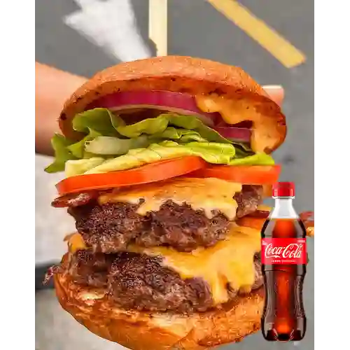 Combo Clásica-Lab Doble + Coca Cola Original 400 ml
