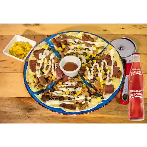 Combo Pizza Texana Al Pastor +Tamarindo Postobón 350ml