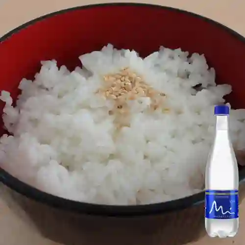 Combo Gohan + Manantial Sin Gas 600ML