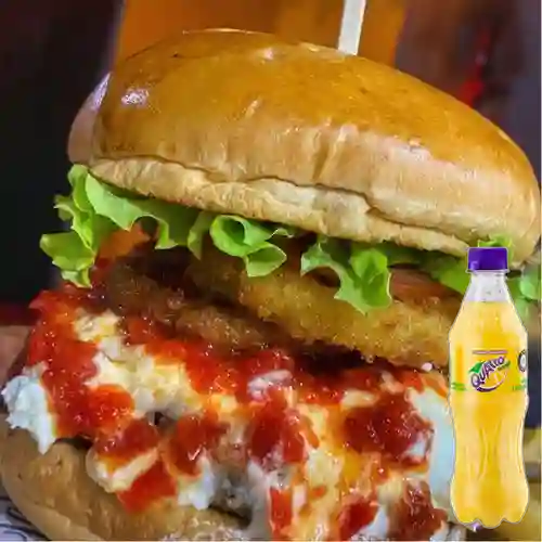 Combo Patrona (Burger Master) + Quatro Original 400ML